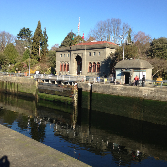 Ballard Locks Building - Feb 2015