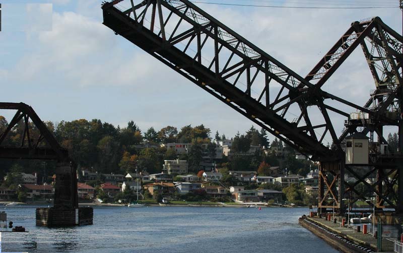 Ballard Locks Railroad Bridge