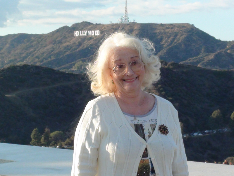 Judy at Griffith Observatory, Click to return