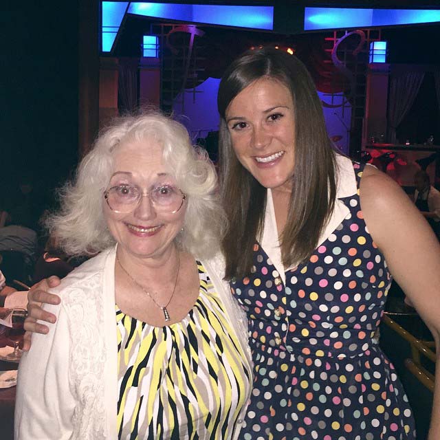 Judy and Wendy at Rverside Dinner Theater - May 30, 2015