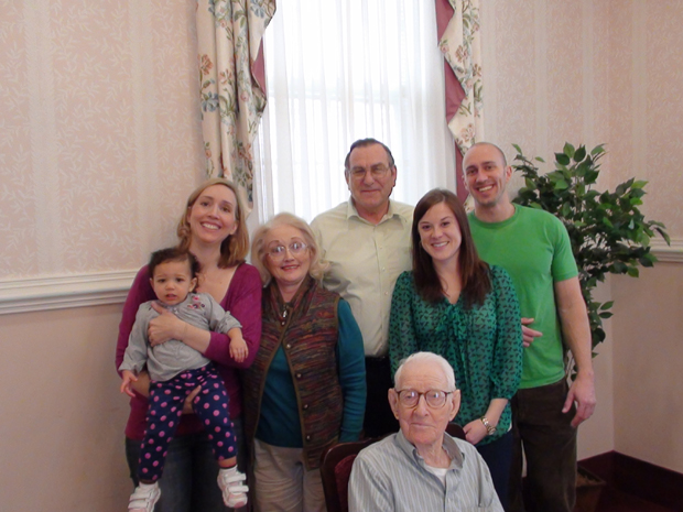Judy's Family - March 17, 2013