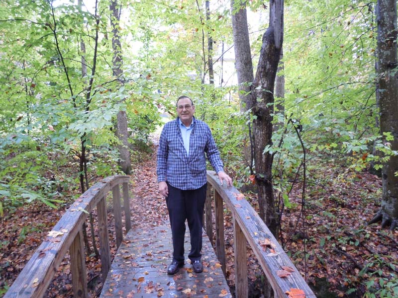 Roy on Bridge in Stafford, VA - Oct 2011