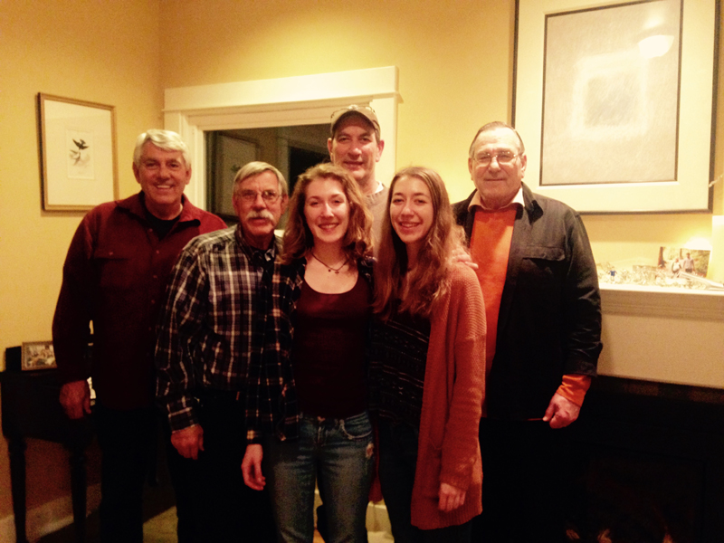 Chuck, John, Jordan, Gary, Rececca, and Roy Stobbe - Feb 2015