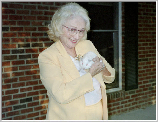 Judy holding Princess - 2006