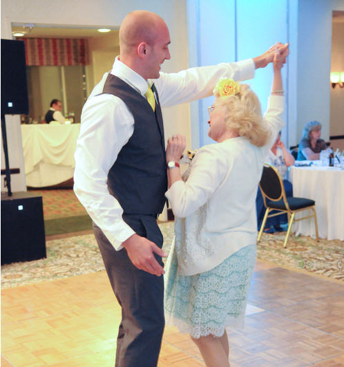 Steve and Judy dancing