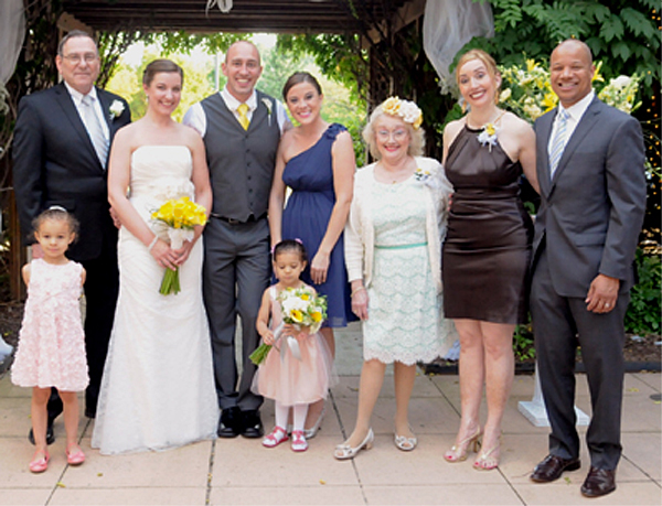 The Stobbe-Pollard family - June 20, 2014